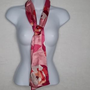 53 inch Vintage Anne Klien 100% Silk Scarf